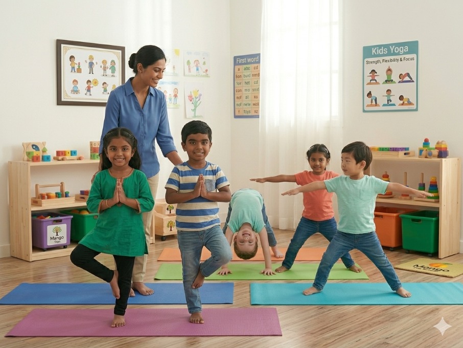 Kids Yoga - MANGO International Preschool